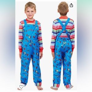 A brand new chucky doll Halloween costume